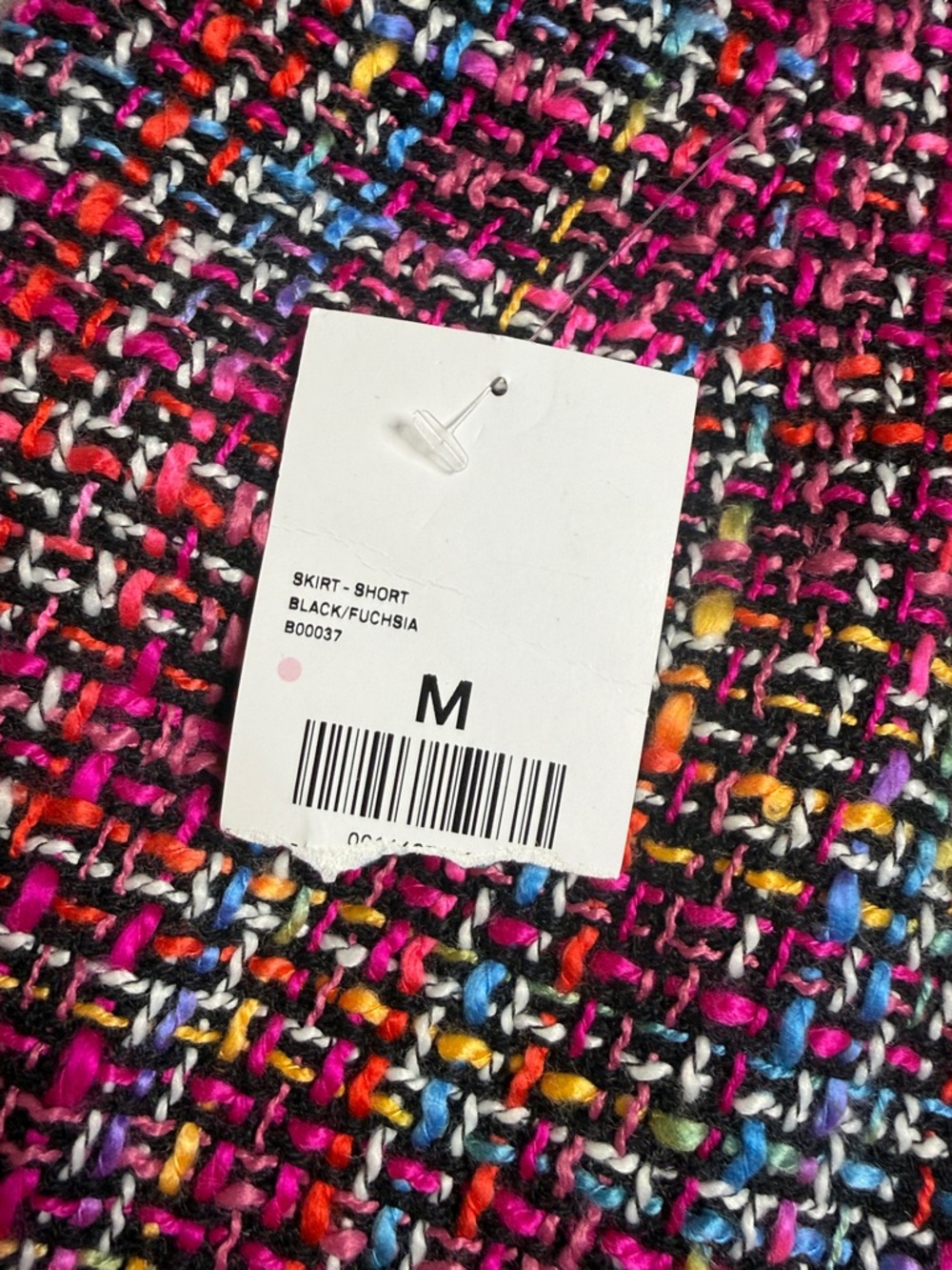 Forever 21 Multicolor Tweed Mini Skirt - Pink Mix - Picture 3 of 6